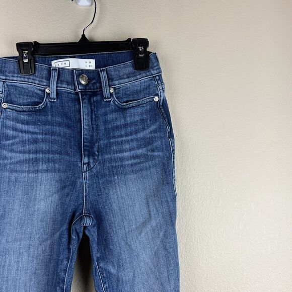 Ayr Jeans Women 26 The Riser Medium Wash High Rise Skinny Jeans - Picture 3 of 15